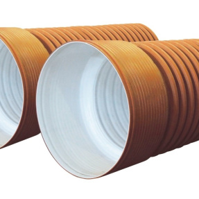 Труба гофрированная  ПП с раструбом SN8 DN 133/110