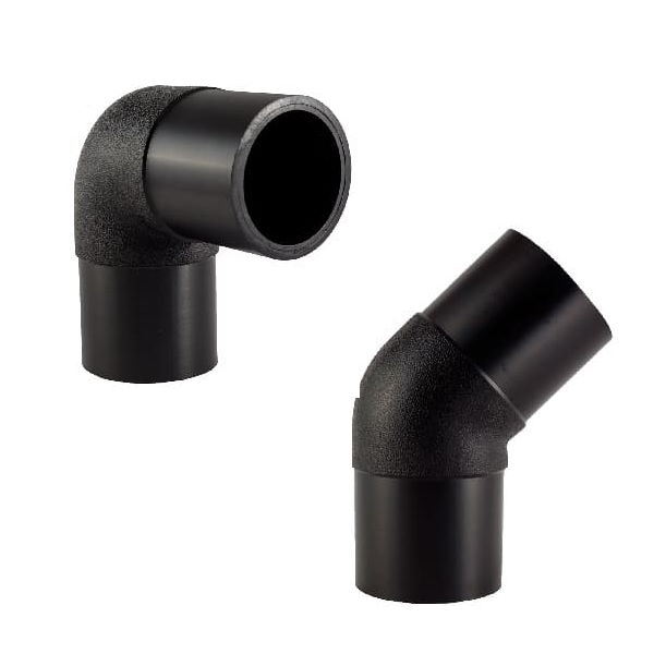 Отвод литой (спигот) ПЭ100 45гр SDR17 d-110 купить со склада в Москве или доставка по РФ