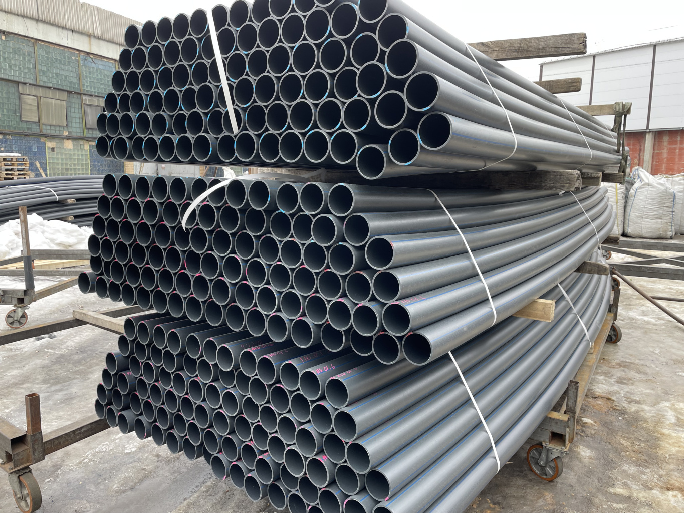 Трубы ПНД технические 110мм