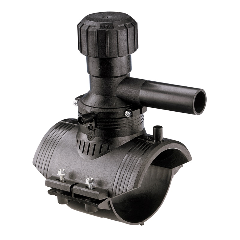 Седелка электросварная D 40*25 мм с отв. частью ПЭ100 SDR11 ES купить со склада в Москве или доставка по РФ