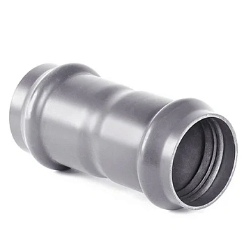 Муфта НПВХ соединительная Dn 110 ХЕМКОР