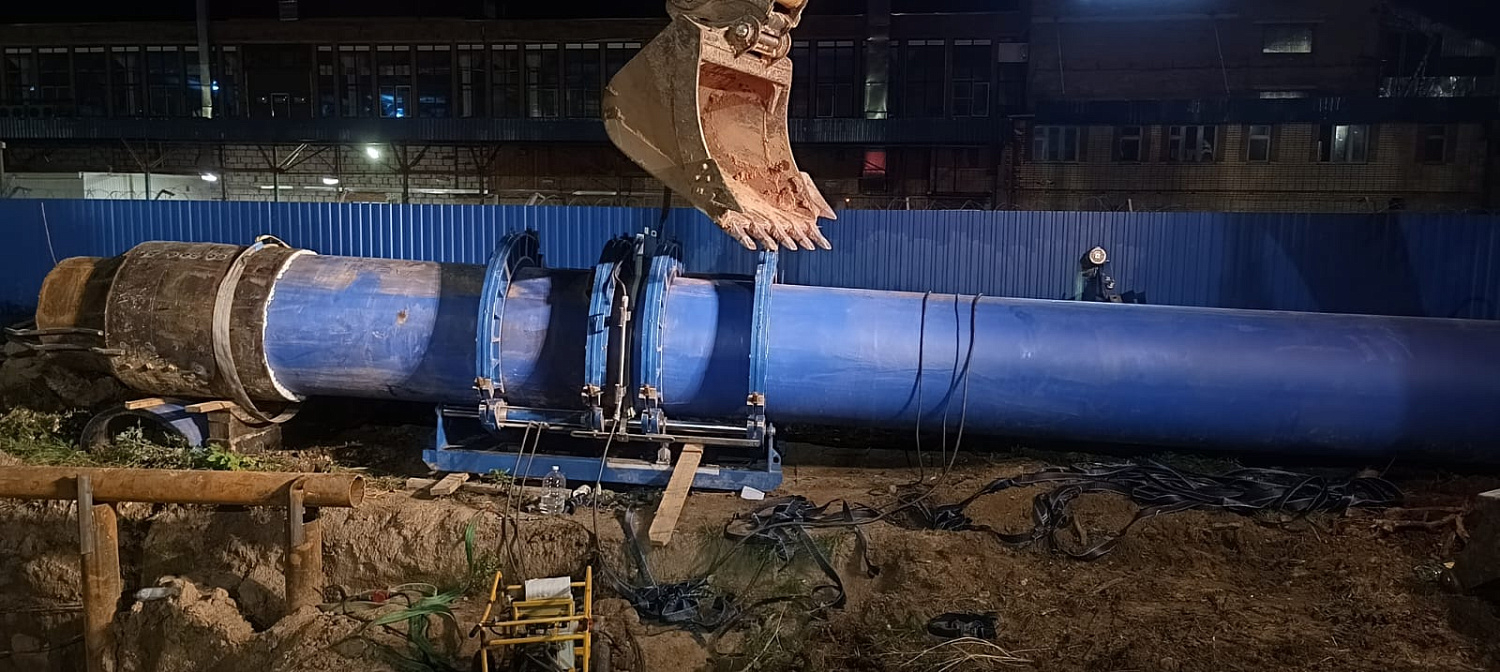 Cварка ПНД труб