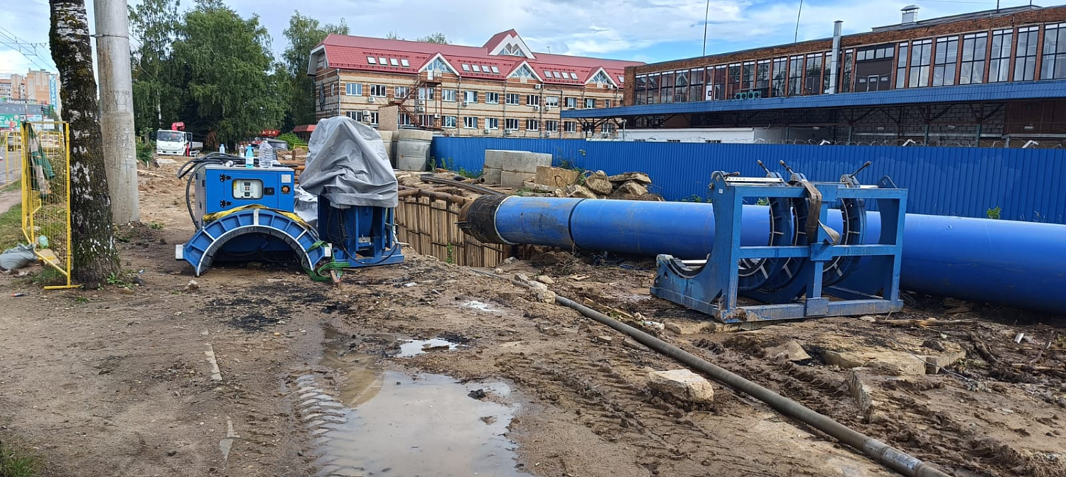 Cварка ПНД труб