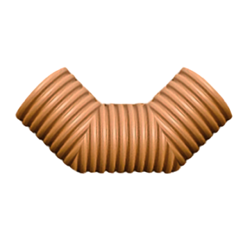 Отвод 60° ПП для гофрированных труб DN 575/500 SN 16